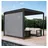 MIRADOR Pergola-Rollo 3 m Anthrazit 3 x 0,3 m