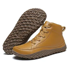 dotales Schnürstiefel DOTALES & Haven Barfußschuhe braun 40