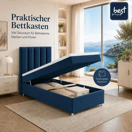 Best For Home Trinity K10 90 x 200 cm H3 Blau