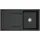 Villeroy & Boch Siluet 50 flat ebony + Handbetätigung