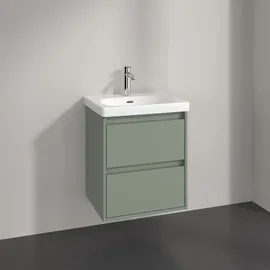 Villeroy & Boch Waschtischunterschrank 2 Auszüge 52,2 x 59,6 x 42,4 cm Soft Green