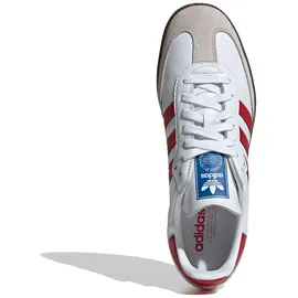 adidas Samba OG White/Better Scarlet/Gum 44 2/3