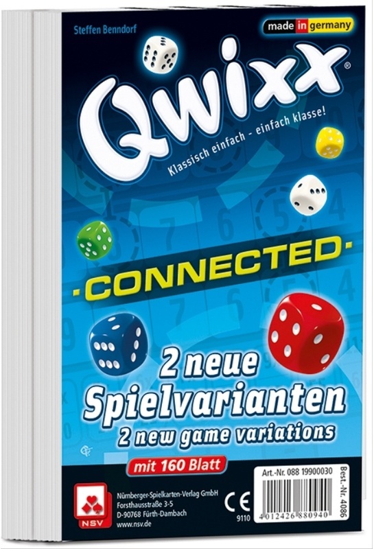Qwixx - Connected - Zusatzblöcke