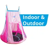 Hudora Nestschaukel Heart mit Zelt (72153)