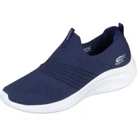 SKECHERS Sneaker, Navy Knit Trim, 40 EU