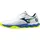 Mizuno Wave Enforce Court AC Tennisschuhe 20 - white/dazzling blue/lightning yellow 47