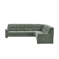 meinSofa Ecksofa Vera ¦ grün ¦ Maße (cm): H: 92