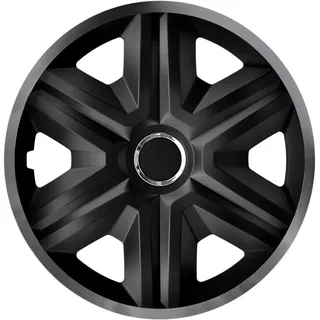 NRM Radzierblende Fast LUX Graphite 14 Zoll 4er Set, Schwarz/Graphit