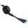 DeLock USB-A auf Micro-USB 1,13 m Schwarz/Grün/Blau