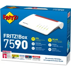 AVM FRITZ!Box 7590 WLAN AC+N VDSL Supervectoring Router mit Modem Generalüber...