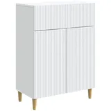 vidaXL Sideboard 66 x 34,5 x 90 cm Weiß