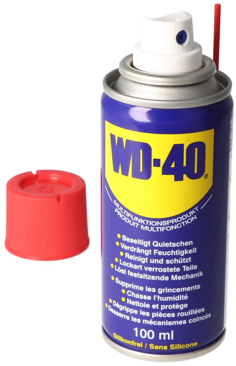 WD-40 multifunktionales Schmiermittel, beseitigt quietschen und knarren, 100ml
