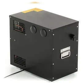 ich-zapfe Komplett Set Zapfanlage, Bierzapfanlage AS-40, 2-leitig, Durchlaufkühler, Nasskühler - Untertheke, Green Line, Zapfkopf:5 Liter Adapter,Zapfkopf 2:Flach