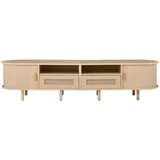 Okwish TV-Board Lowboard 170x40x40 cm Braun Holz