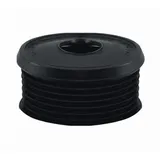 Stedo Euro WC-Spülrohrverbinder Ø 55 mm WC-Druckspüler Schwarz