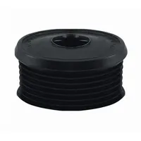 Stedo Euro WC-Spülrohrverbinder Ø 55 mm WC-Druckspüler Schwarz