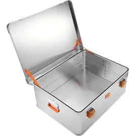 AluBox Aufbewahrungsbox 114 Liter silber 30 cm