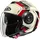 HJC Helmets i40N Velu MC1 Beige/Schwarz/Rot XS