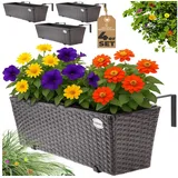 CASARIA Blumenkasten 4er-Set