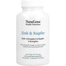 NatuGena Zink & Kupfer Kapseln