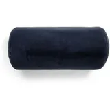 Essenza Furry Nackenrolle 22 x 50 cm Nachtblau