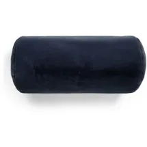 Essenza Furry Nackenrolle 22 x 50 cm Nachtblau