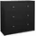 Wellhome Ebro Kommode 71,4 x 30,1 x 68,3 cm 3-tlg. schwarz