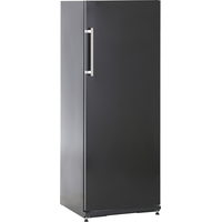 Kühlschrank Lagerkühlschrank schwarz Tür und Griff gerundet 5 Roste neu von KBS