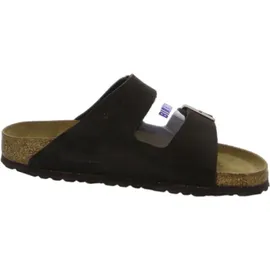 Birkenstock Arizona Mocca Weichbettung Veloursleder Schmal Unisex - Braun 40