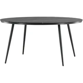 VCM ebuy24 Break Esstisch Ø150cm Schwarz,