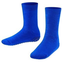 FALKE Kinder Stoppersocken - Catspads, Anti-Rutsch, Socken, Vollsohle, Merino-Wolle Blau 31-34
