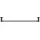 Duravit D-Code Badetuchhalter 1-armig Schwarz 0099244600