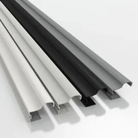 A&J MöbelLand Schiebetürenschrank VIDA 200 x 215 x 59,5 cm Grau/Schwarz