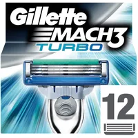 Gillette Rasierklingen Mach3 Turbo 12 St.