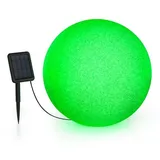 blumfeldt Shinestone Solar 50 Kugelleuchte Solarpanel Ø50cm RGB-LED IP68 Akku