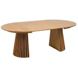 VCM ebuy24 Esstisch, Eiche, Holzwerkstoff, 120x75x120 cm, Esszimmer, Tische, Esstische