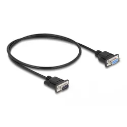 Delock Nullmodemkabel - DB-9 (M) zu DB-9 (W)