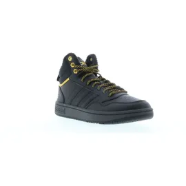 adidas Hoops 3.0 Mid Winterized Core Black / Core Black / Preloved Yellow 47 1/3