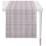 APELT Mitteldecke 9538, CHALET STYLE (1-tlg), Digitaldruck grau|rosa 100 cm x 100 cm