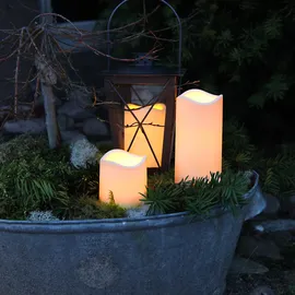 Star Trading LED-Leuchtkerze aus Kunststoff, flackernd