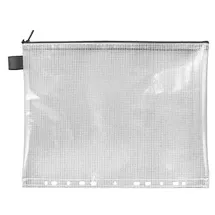 Veloflex Reißverschlussbeutel transparent/schwarz 0,26 mm, 1 St.