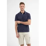 Lerros Poloshirt mit Finelinerstreifen - Classic Navy S