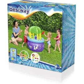BESTWAY Wasserspieltisch Lil' Learn Lab 76 x 76 x 88 cm mit integriertem Wassersprinkler
