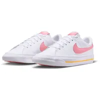 Nike Court Legacy Sneaker Jungen 118 white/coral chalk-laser orange 38.5