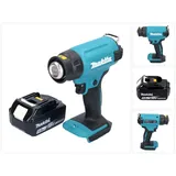 Makita DHG 180 T1 Akku Heißluftgebläse 18 V 550 °C + 1x Akku 5,0 Ah - ohne Ladegerät