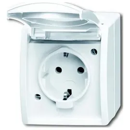 Busch-Jaeger Schuko-Steckdose 20 EW-54 Alpinweiß