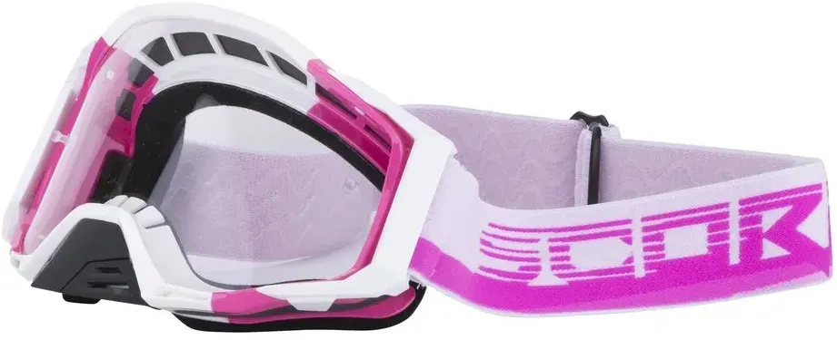 Scorpion Mx Mask Offroad-brille - Pink / White - One Size