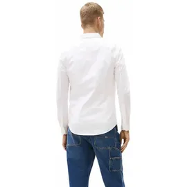 Tommy Hilfiger Original Stretch Slim Fit Langarmhemd Classic White S