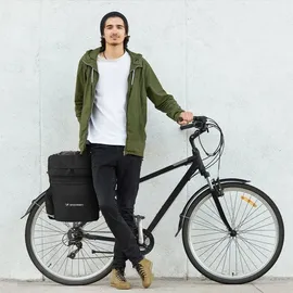 wozinsky Gepäckträgertasche 60 l schwarz