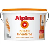 Alpina Wandfarbe DIN-EN Weiß matt 2,5,
